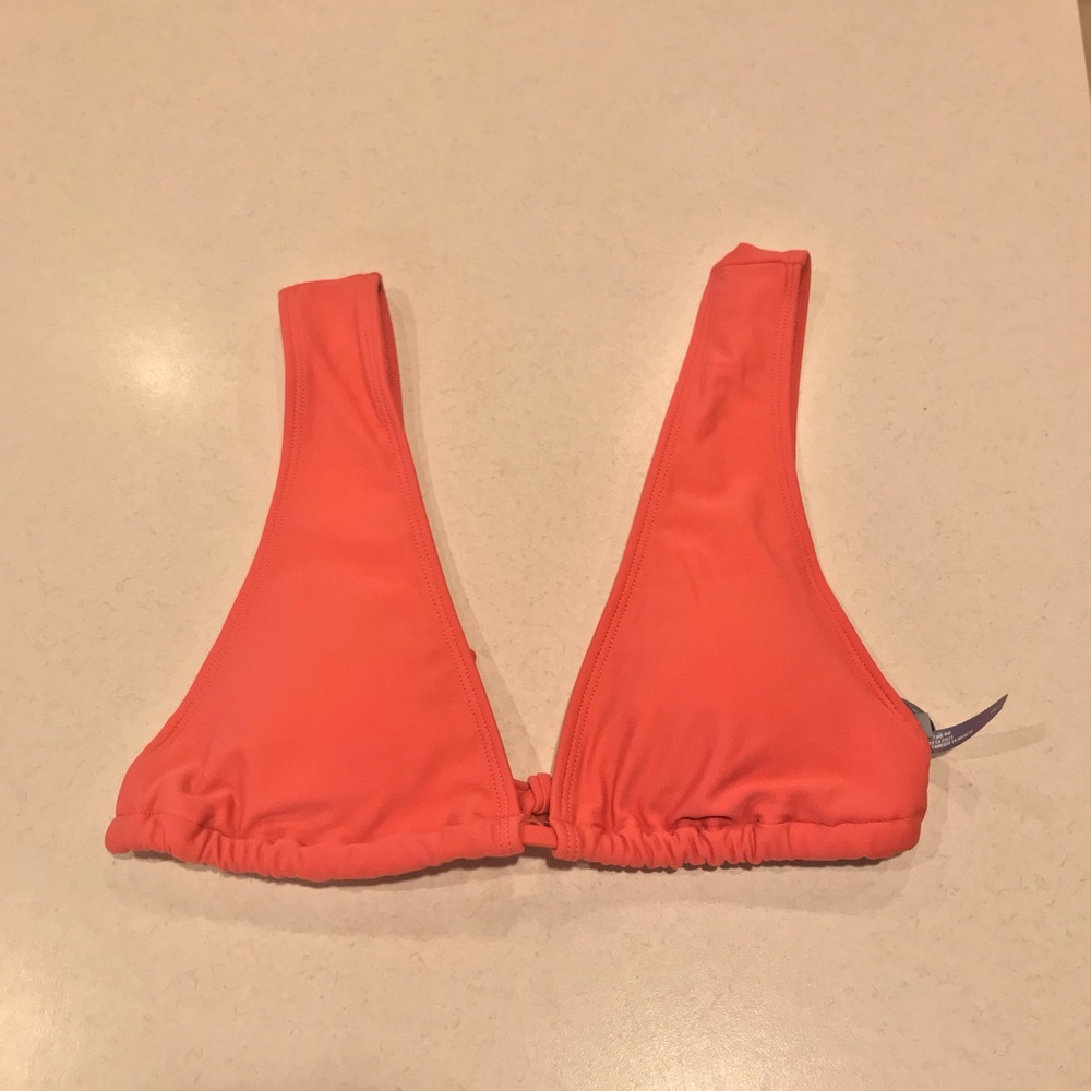 American Eagle Coral Bikini Top